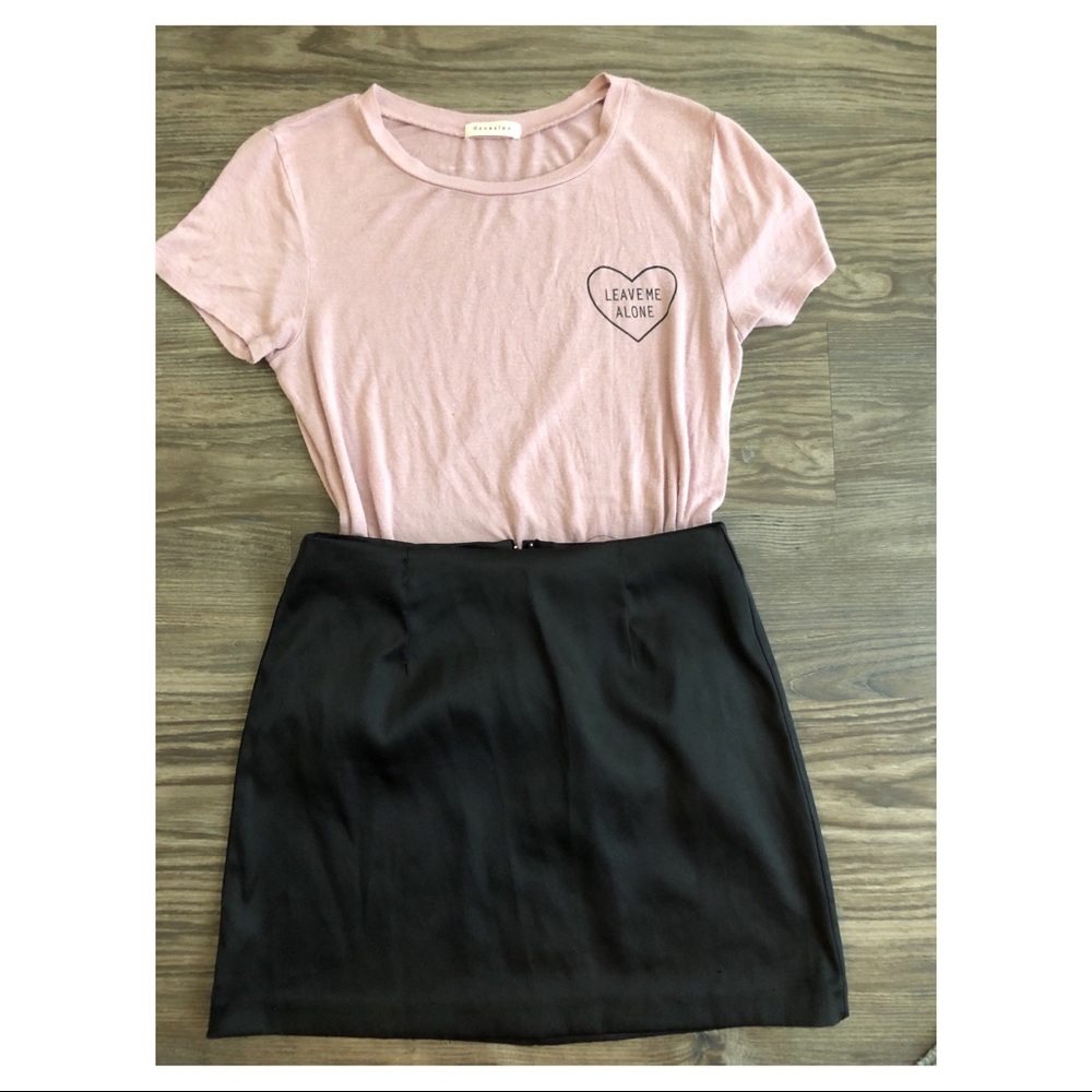 VINTAGE 90s silk skirt. Size small.